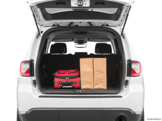 2019 dodge durango cargo area with stuff