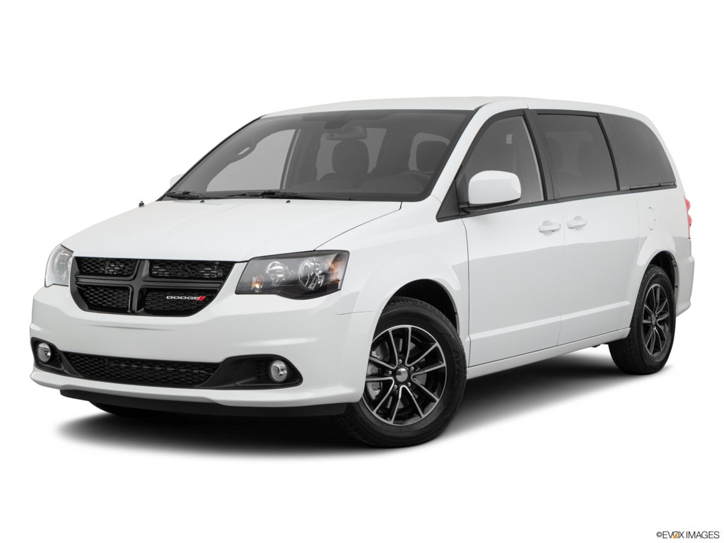 2019 dodge grand-caravan angled front