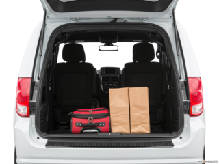 2019 dodge grand-caravan cargo area with stuff