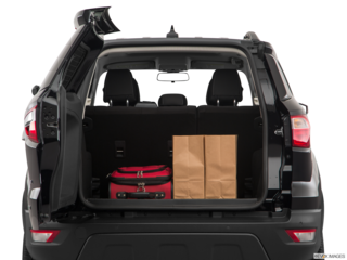 2019 ford ecosport cargo area with stuff