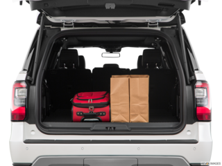 2019 ford expedition cargo area with stuff