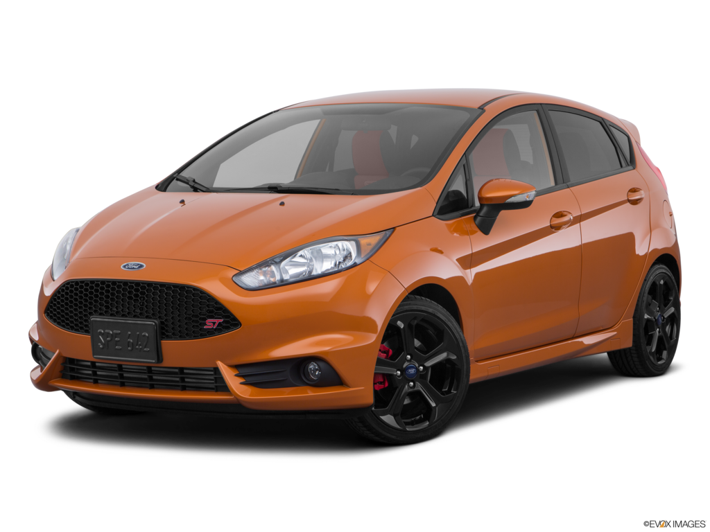 2019 ford fiesta angled front