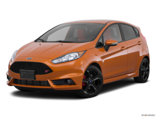 2019 ford fiesta angled front