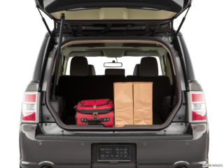 2019 ford flex cargo area with stuff