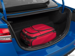 2019 ford fusion-energi cargo area with stuff