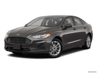 2019 ford fusion angled front