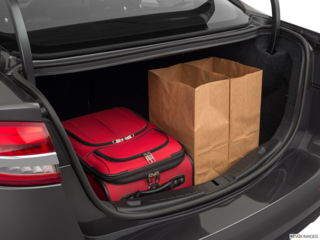 2019 ford fusion cargo area with stuff