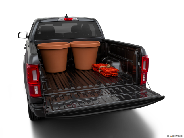 2019 ford ranger cargo area with stuff