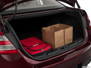 2019 ford taurus cargo area with stuff
