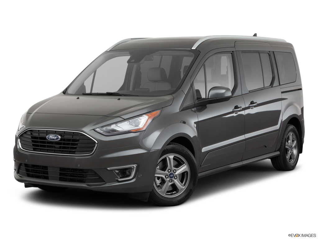 2019 ford transit-connect angled front