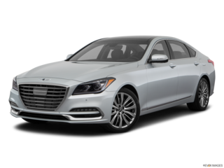 2019 genesis g80 angled front