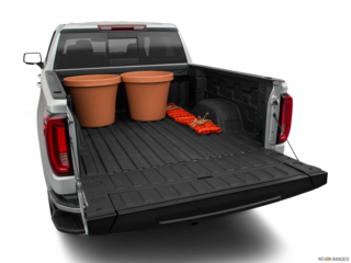 2019 gmc sierra-1500 cargo area with stuff