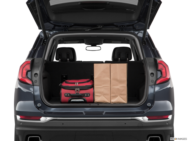 2019 gmc terrain cargo area with stuff
