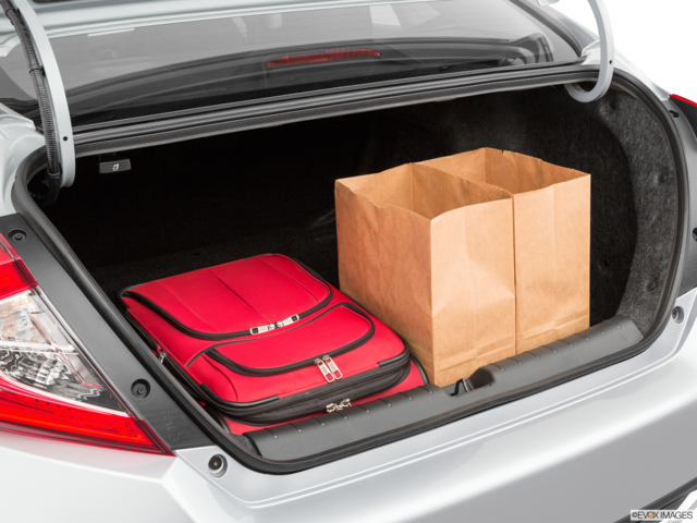 2019 honda civic cargo area with stuff