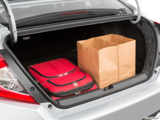 2019 honda civic cargo area with stuff