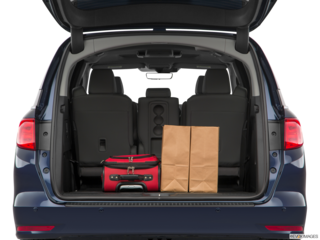 2019 honda odyssey cargo area with stuff