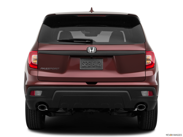 2019 honda passport back