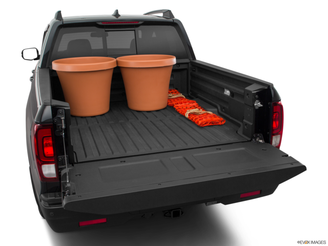 2019 honda ridgeline cargo area with stuff