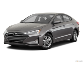 2019 hyundai elantra angled front