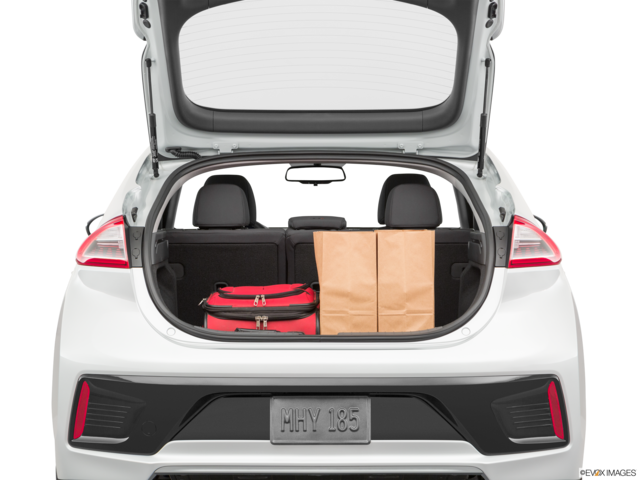2019 hyundai ioniq-electric cargo area with stuff