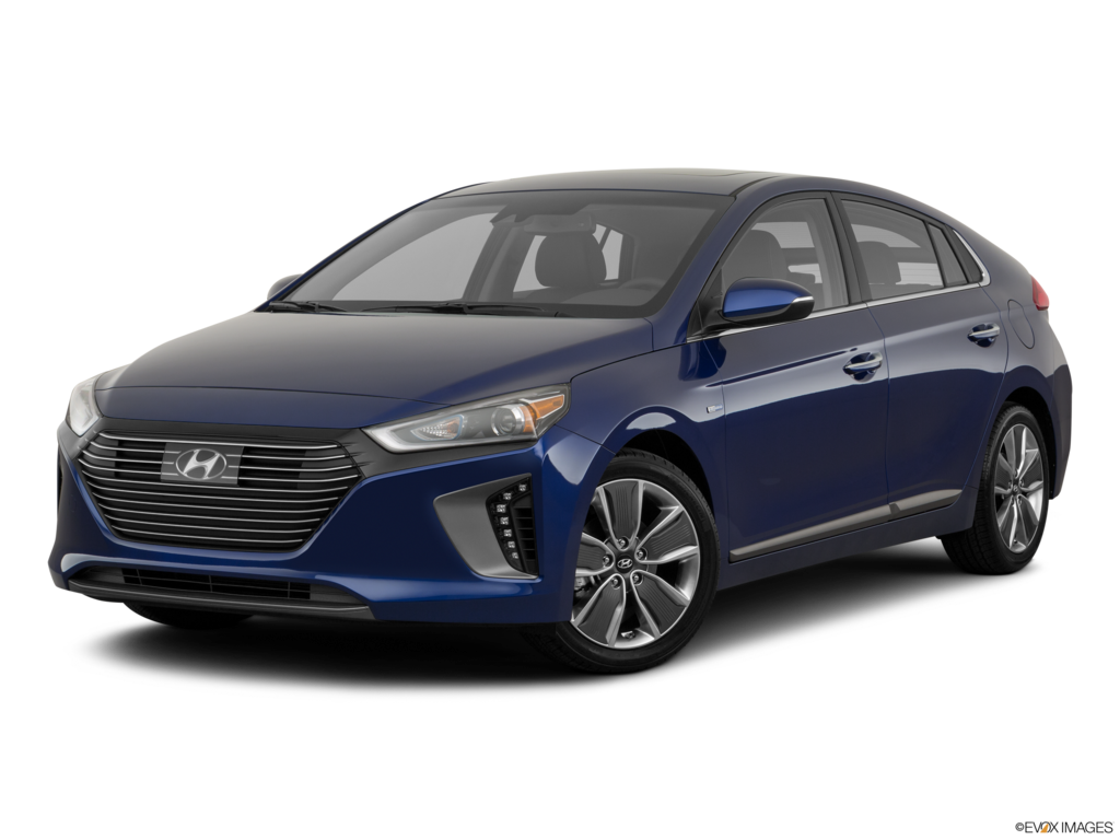 2019 hyundai ioniq-hybrid angled front