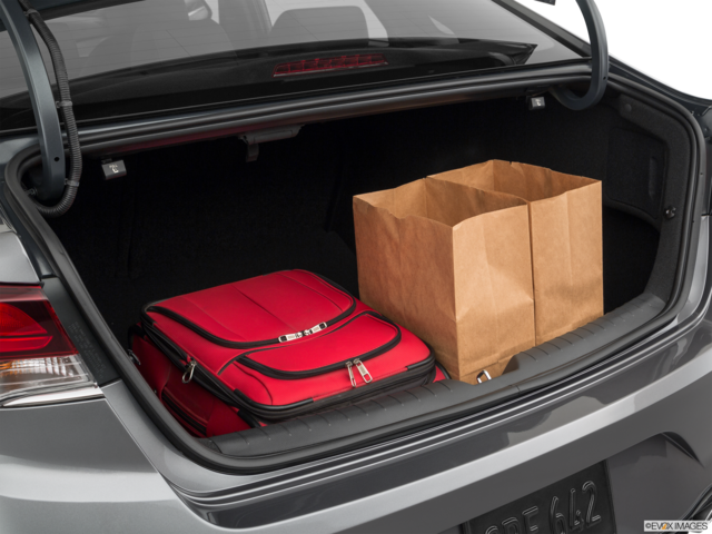 2019 hyundai sonata cargo area with stuff