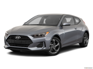 2019 hyundai veloster angled front