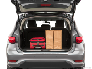 2019 infiniti qx60 cargo area with stuff