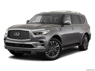 2019 infiniti qx80 angled front