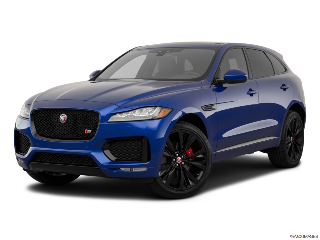 2019 jaguar f-pace angled front
