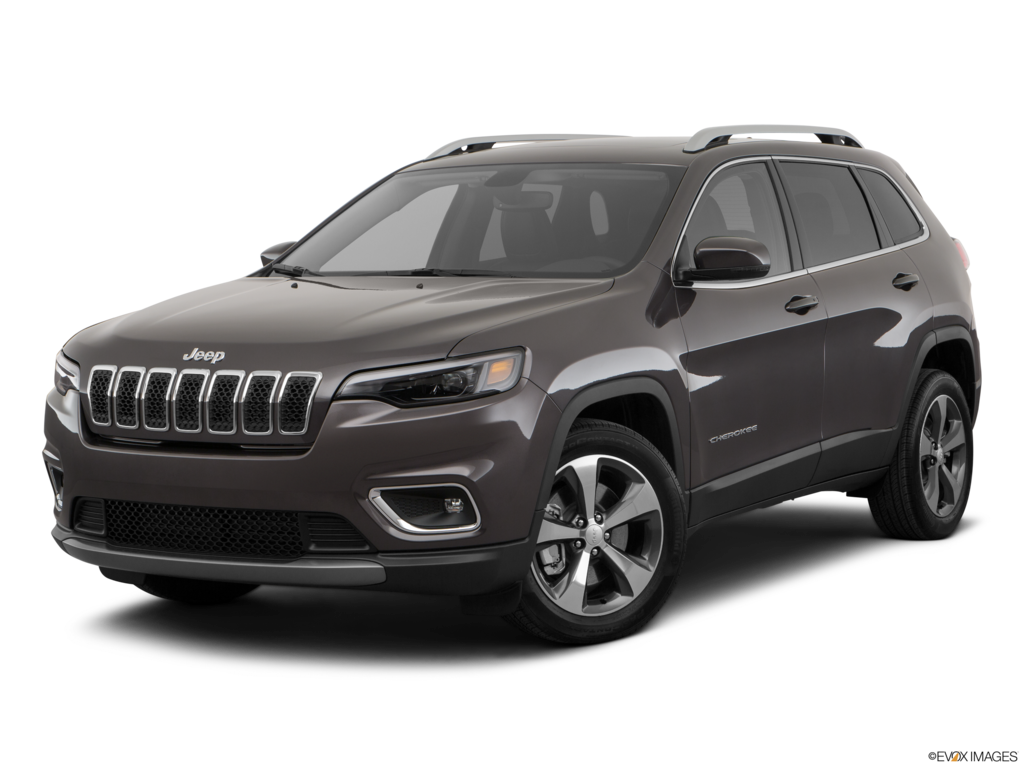 2019 jeep cherokee angled front