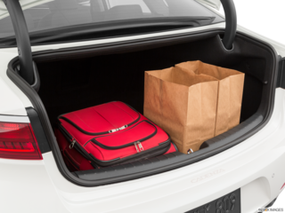 2019 kia cadenza cargo area with stuff