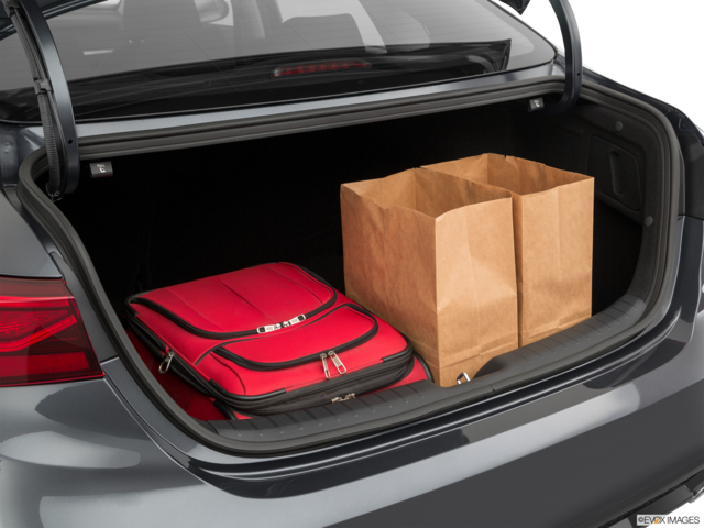 2019 kia forte cargo area with stuff