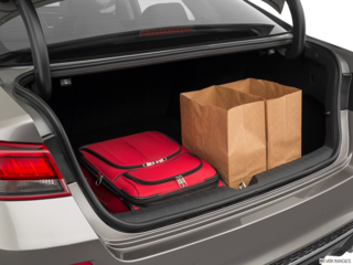 2019 kia optima cargo area with stuff