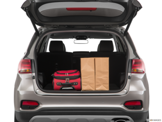 2019 kia sorento cargo area with stuff