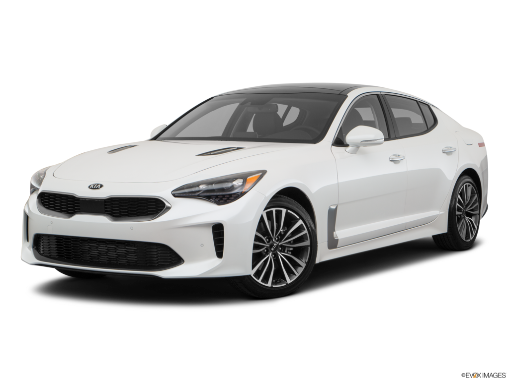 2019 kia stinger angled front