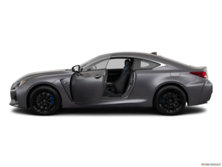 2019 lexus rc-f side