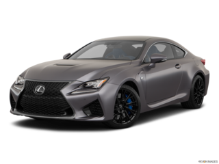 2019 lexus rc-f angled front