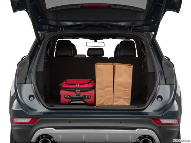 2019 lincoln mkc cargo area with stuff