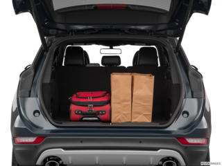 2019 lincoln mkc cargo area with stuff