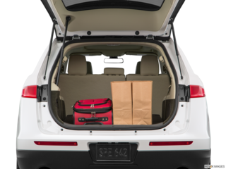 2019 lincoln mkt cargo area with stuff