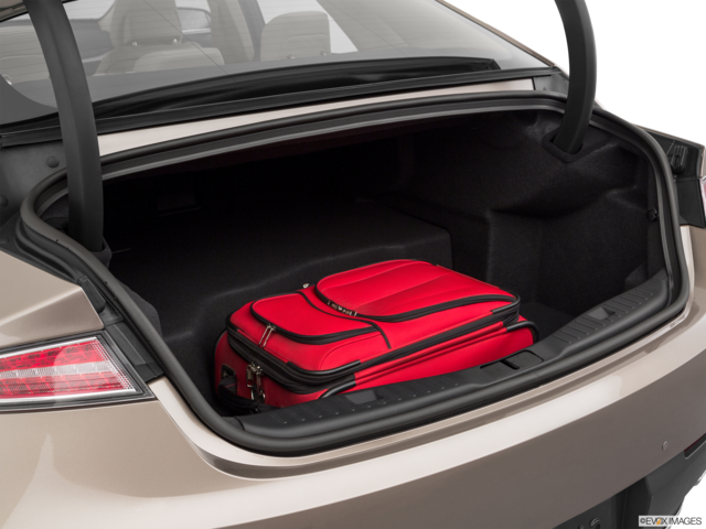 2019 lincoln mkz-hybrid cargo area with stuff