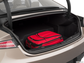 2019 lincoln mkz-hybrid cargo area with stuff