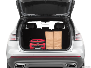 2019 lincoln nautilus cargo area with stuff