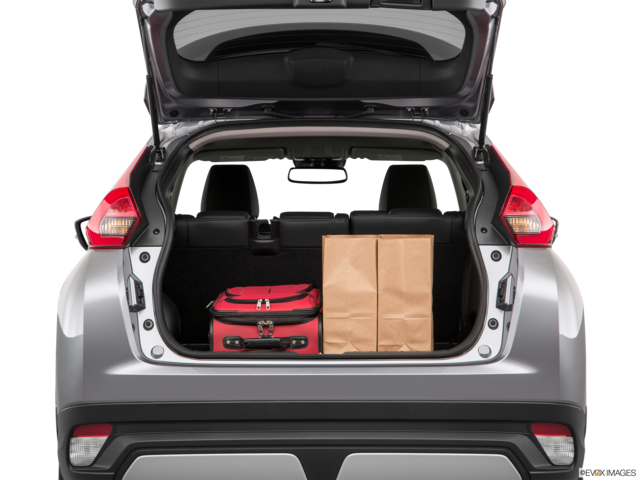 2019 mitsubishi eclipse-cross cargo area with stuff