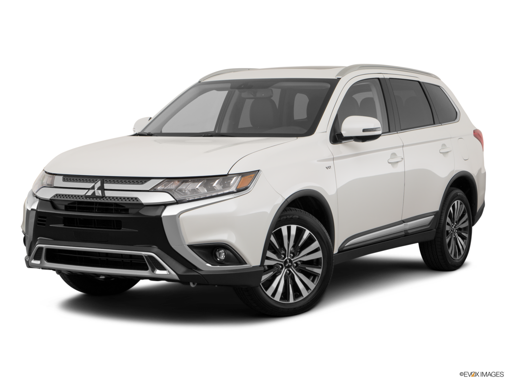 2019 mitsubishi outlander angled front