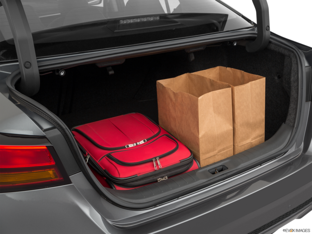 2019 nissan altima cargo area with stuff