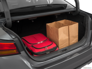 2019 nissan altima cargo area with stuff