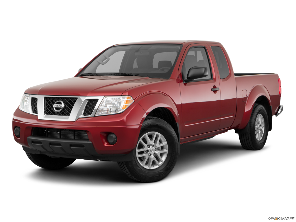 2019 nissan frontier angled front