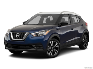 2019 nissan kicks angled front